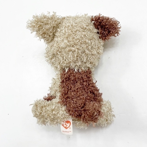 TY Rootbeer Beanie Baby puppy dog stuffed animal - Picture 3 of 5